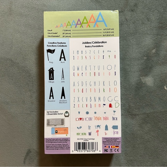 Cricut JUBILEE font - Picture 2 of 16